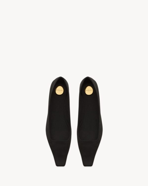 생로랑 새틴 크레이프 포피 발레리나 8004069QN001000