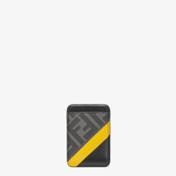 펜디 다이아고날 맥세이프 카드 홀더 검은색 7M0364AFCBF1JS2