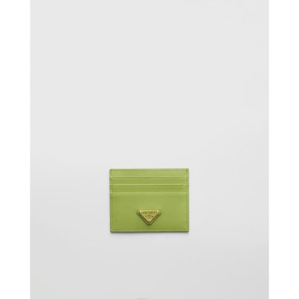 프라다 사피아노 가죽 카드 홀더 론 그린 1MC025_QHH_F0394