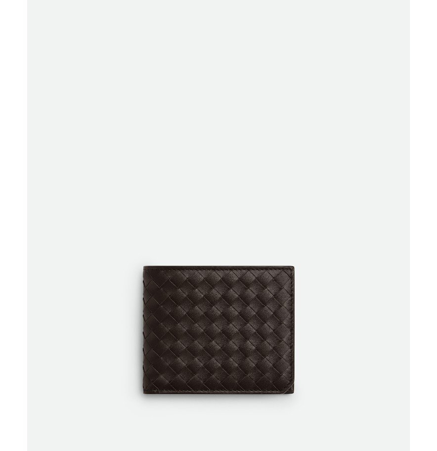 보테가 베네타 인트레치아토 피콜로 동전 지갑이 포함된 폴더형 지갑 805654V4LQ22145