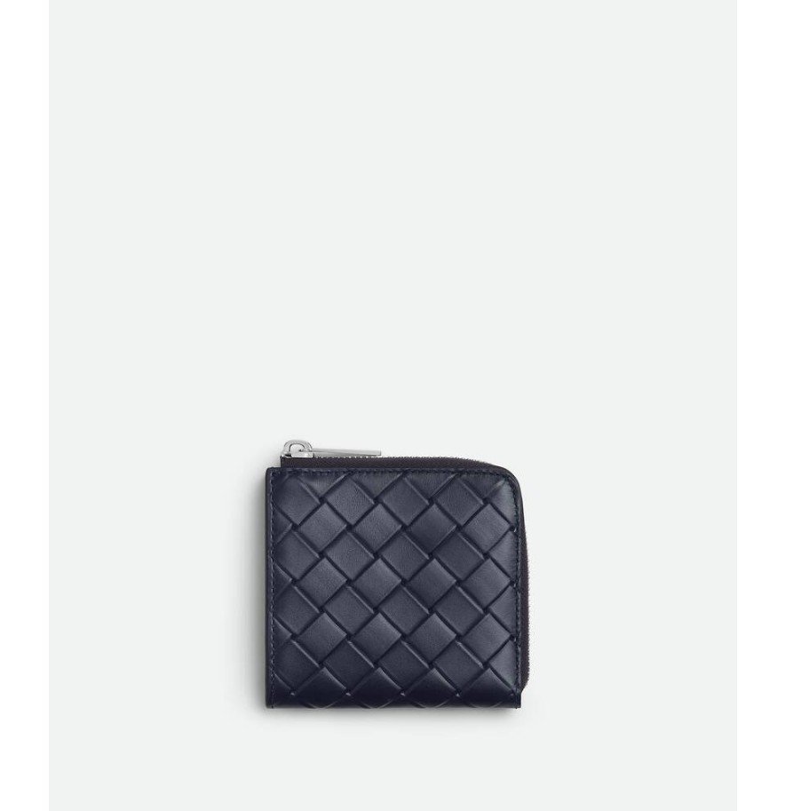 보테가 베네타 인트레치아토 스탬프 스퀘어 지퍼 어라운드 지갑 817741V0AQ14152 - 이미지 2