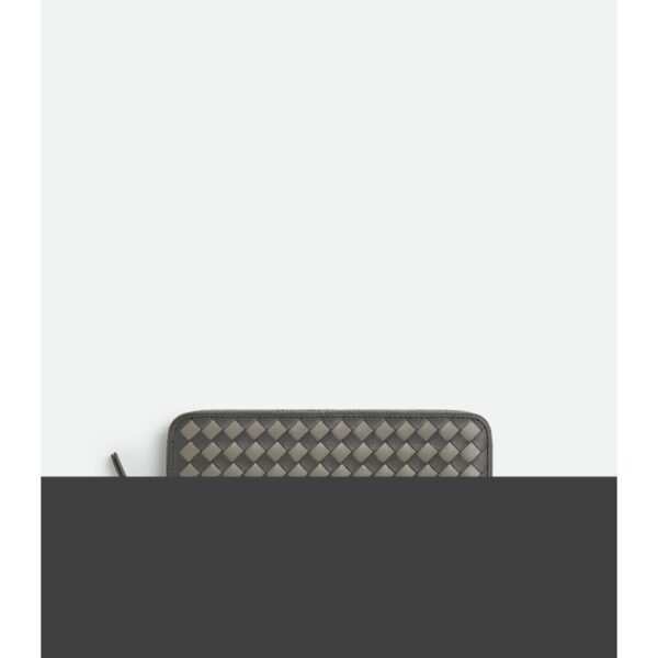 보테가 베네타 인트레치아토 피콜로 짚어라운드 지갑 814680V5I411361