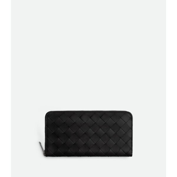 보테가 베네타 인트레치아토 지퍼 어라운드 지갑 814838VCPQ48803