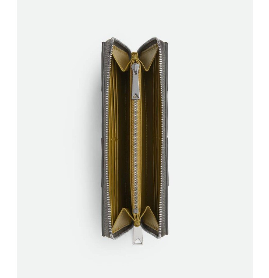 보테가 베네타 카세트 지퍼 어라운드 지갑 814649VBWD51348 - 이미지 3