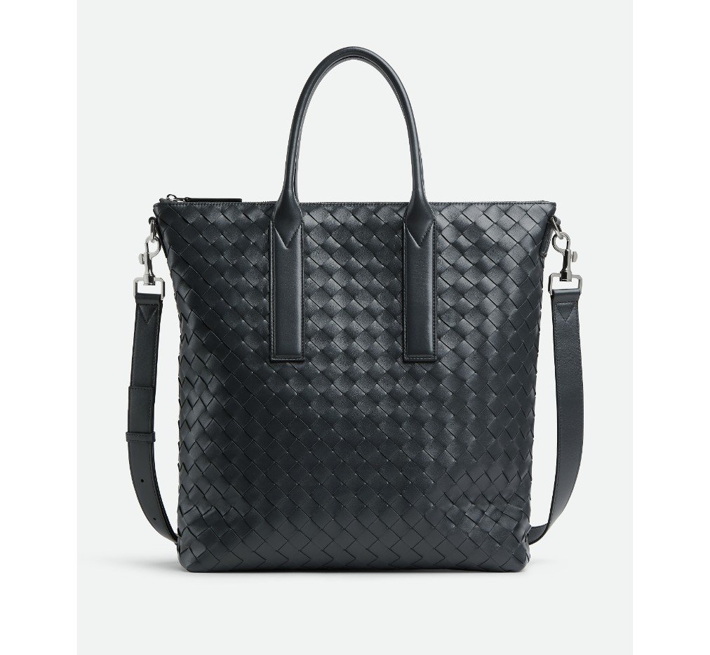 보테가 베네타 인트레치아토 지퍼 남북 토트백 815783V2HL12077