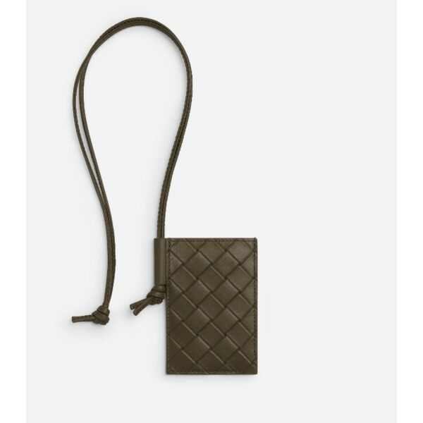 보테가 베네타 인트레치아토 스탬프 배지 홀더 827748V0AQ13227