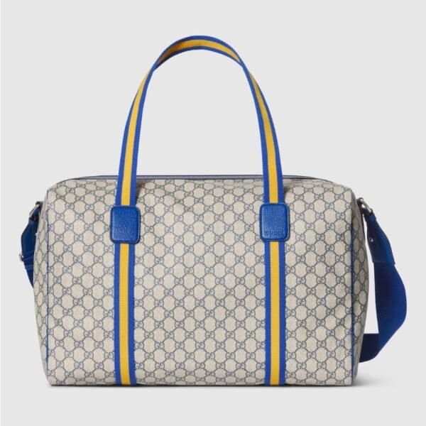 구찌 웹이 있는 중형 더플백 799871FADG78675