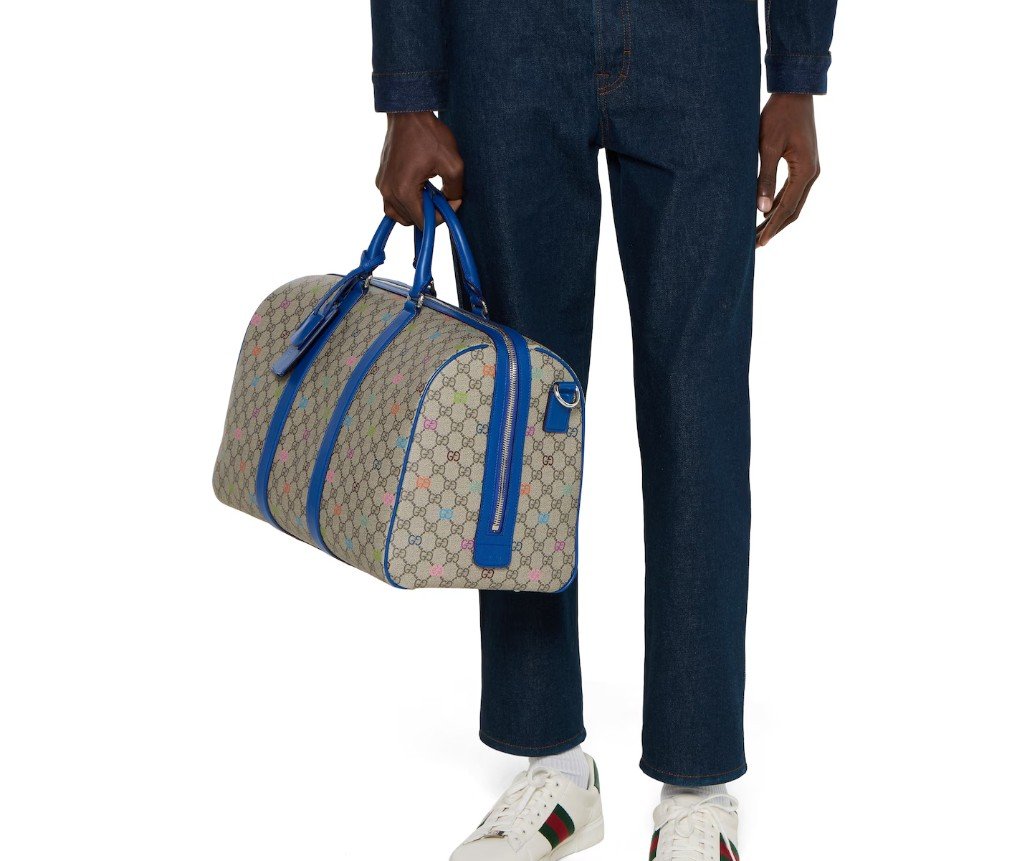 구찌 GG 멀티컬러 미디엄 더플백 792074FAE1Q8478 - 이미지 3
