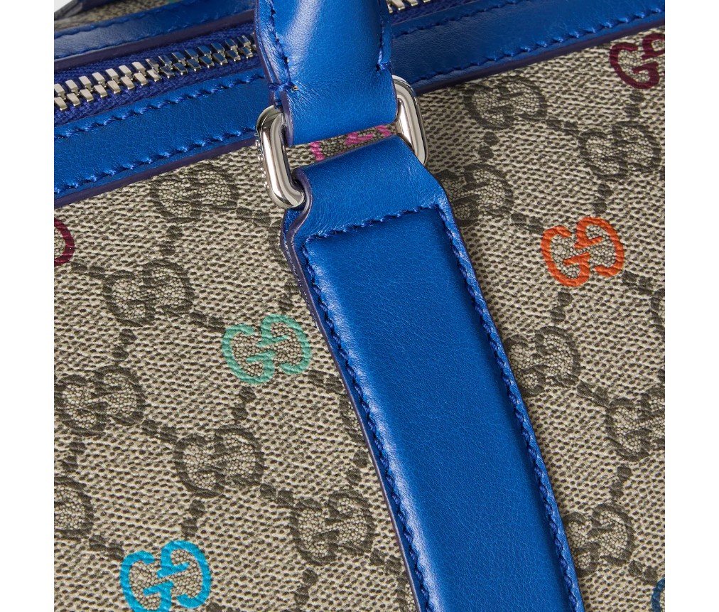 구찌 GG 멀티컬러 미디엄 더플백 792074FAE1Q8478 - 이미지 5
