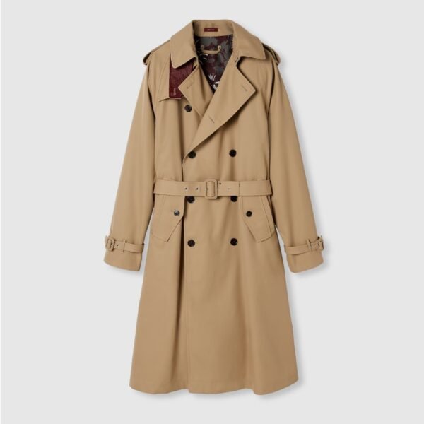 구찌 코튼 개버딘 트렌치코트 827294Z8B0Z2766