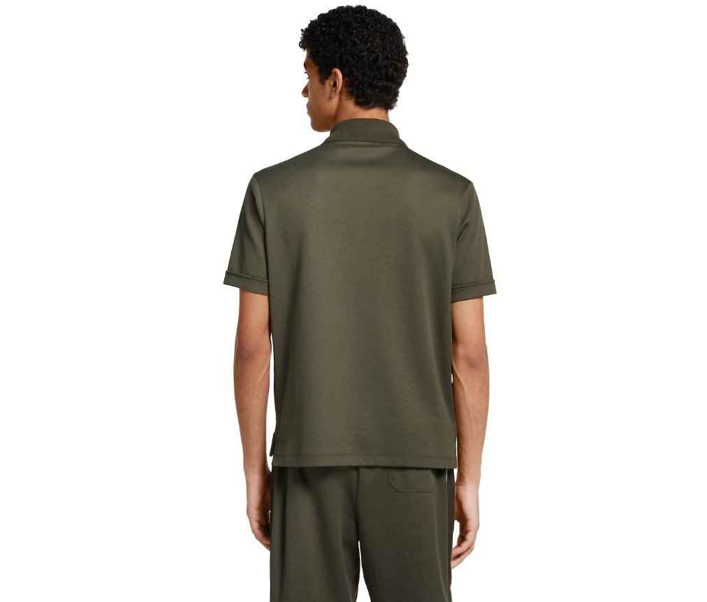 구찌 자수가 있는 코튼 피케 폴로 셔츠 742380XJGKU3254 - 이미지 4