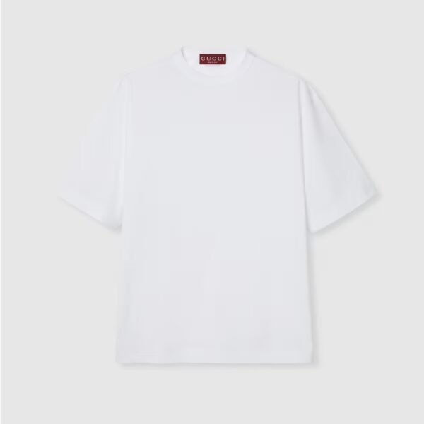 구찌 가벼운 코튼 저지 티셔츠 791547XJG9W9000