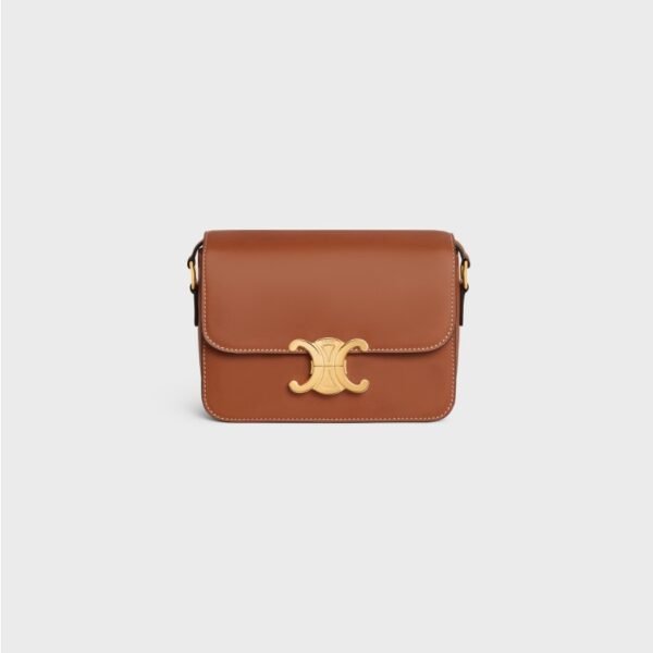 셀린느 천연 송아지 가죽 소재의 틴 트라이엄프 백 188423BF4.01CR