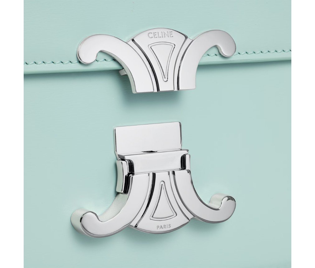 셀린느 샤이니 송아지 가죽 소재의 틴 트라이엄프 백 188423BF4.29LQ - 이미지 4