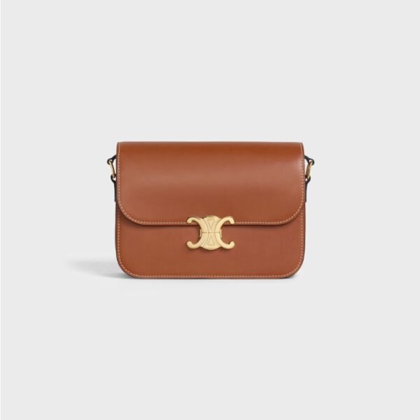 셀린느 천연 송아지 가죽 CLASSIQUE TRIOMPHE 백 187363EQJ.38NN