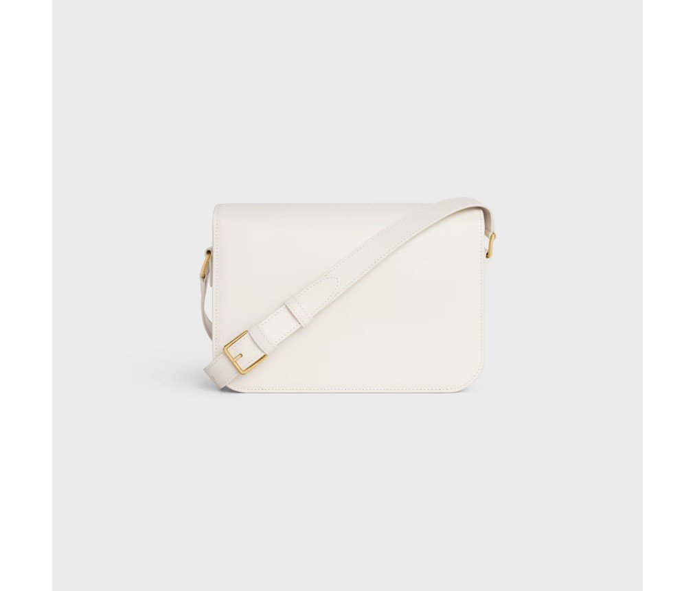 셀린느 샤이니 송아지 가죽 CLASSIQUE TRIOMPHE 백 191242EGC.02NT - 이미지 2