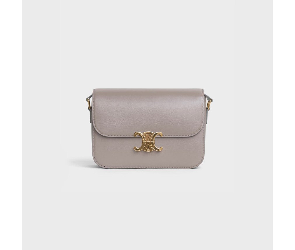 셀린느 샤이니 송아지 가죽 CLASSIQUE TRIOMPHE 백 187363BF4.18GT