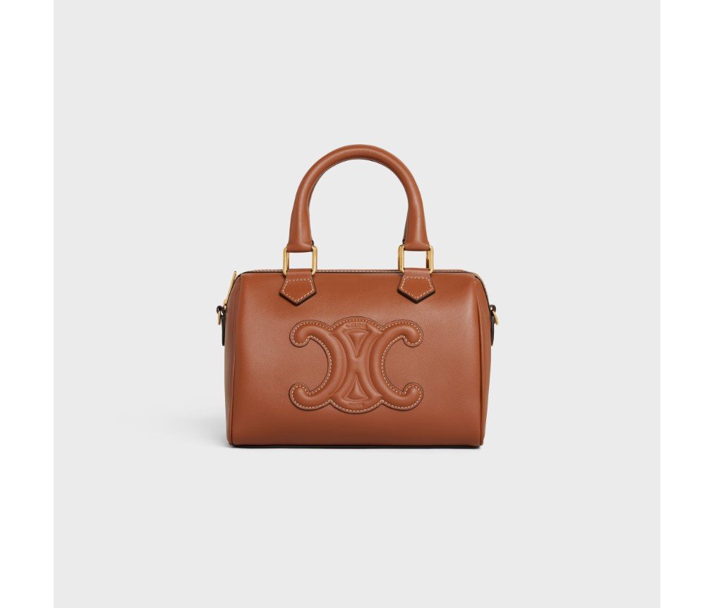 셀린느 부드러운 송아지 가죽 스몰 보스턴 113773DU3.38NO