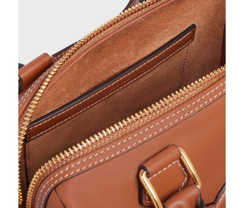 셀린느 부드러운 송아지 가죽 스몰 보스턴 113773DU3.38NO - 이미지 3