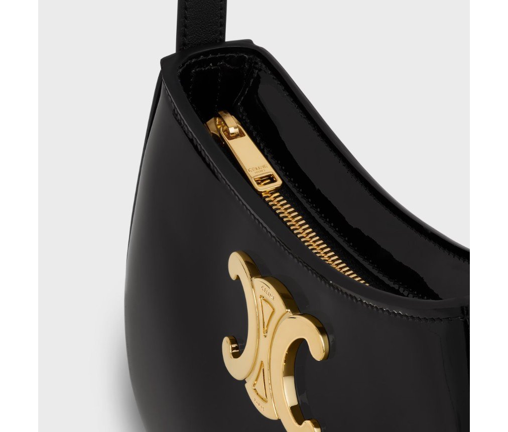 셀린느 에나멜 송아지 가죽 소재의 미디엄 틸리 백 115703BF4.38NO - 이미지 4