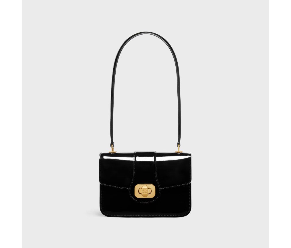 셀린느 틴 셀린 조세핀 백 (에나멜 송아지 가죽) 121423FYE.38NO