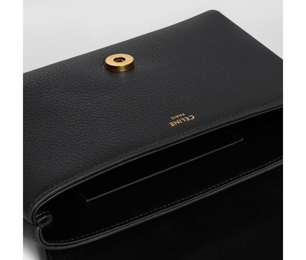 셀린느 부드러운 그레인드 카프스킨 소재의 미니 빅투아르 10N113GGR.38NO - 이미지 3