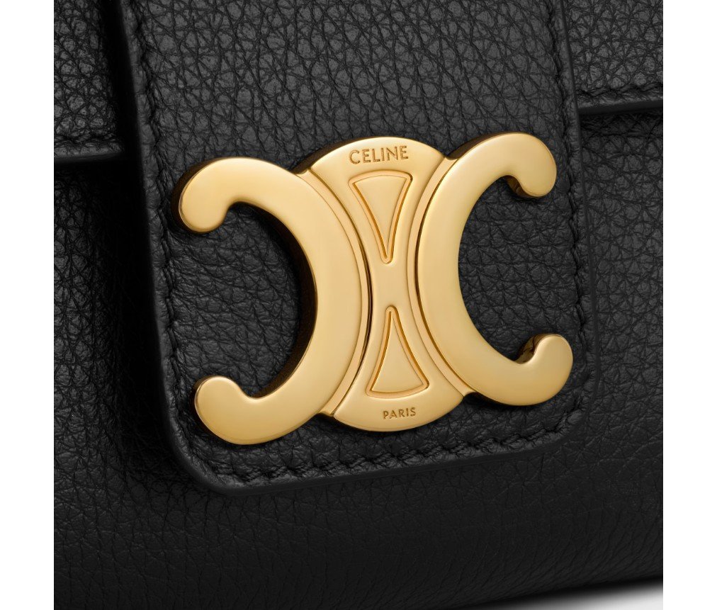 셀린느 부드러운 그레인드 카프스킨 소재의 미니 빅투아르 10N113GGR.38NO - 이미지 4