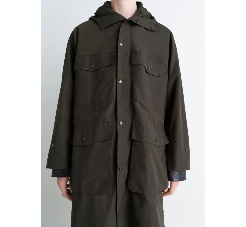 르메르 탈부착 가능한 안감이 있는 트렌치 코트 CO1127_LF414_BR446_1_dbc61025-5b46-455e-8eda- - 이미지 7