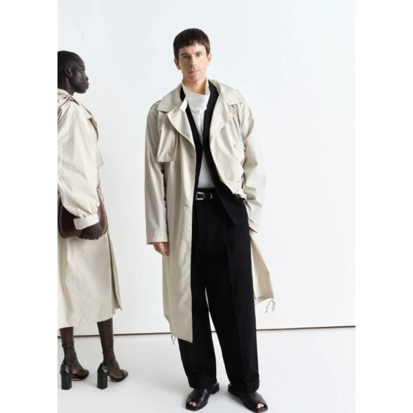 lemaire LIGHT HOODED TRENCH CO1116_LF1019_WH050_1_de8dae9c-ed64-465d-a44e