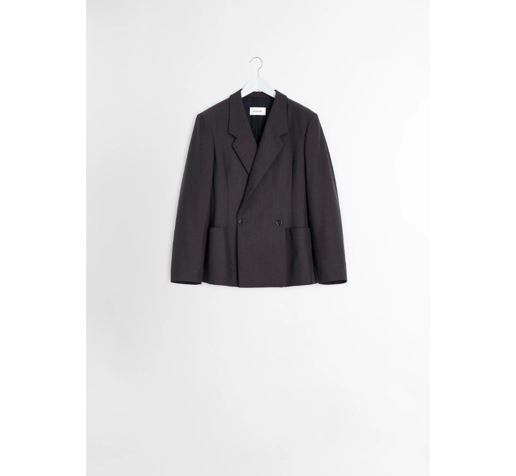 르메르 더블 브레스트 테일러드 재킷 OW1139_LD1031_BK999_1_d8333d8c-91b8-46fc-bf03 - 이미지 5