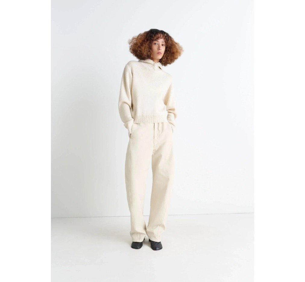 lemaire SWEATER WITH HOOD TO1485_LK087_BK966_1 - 이미지 2