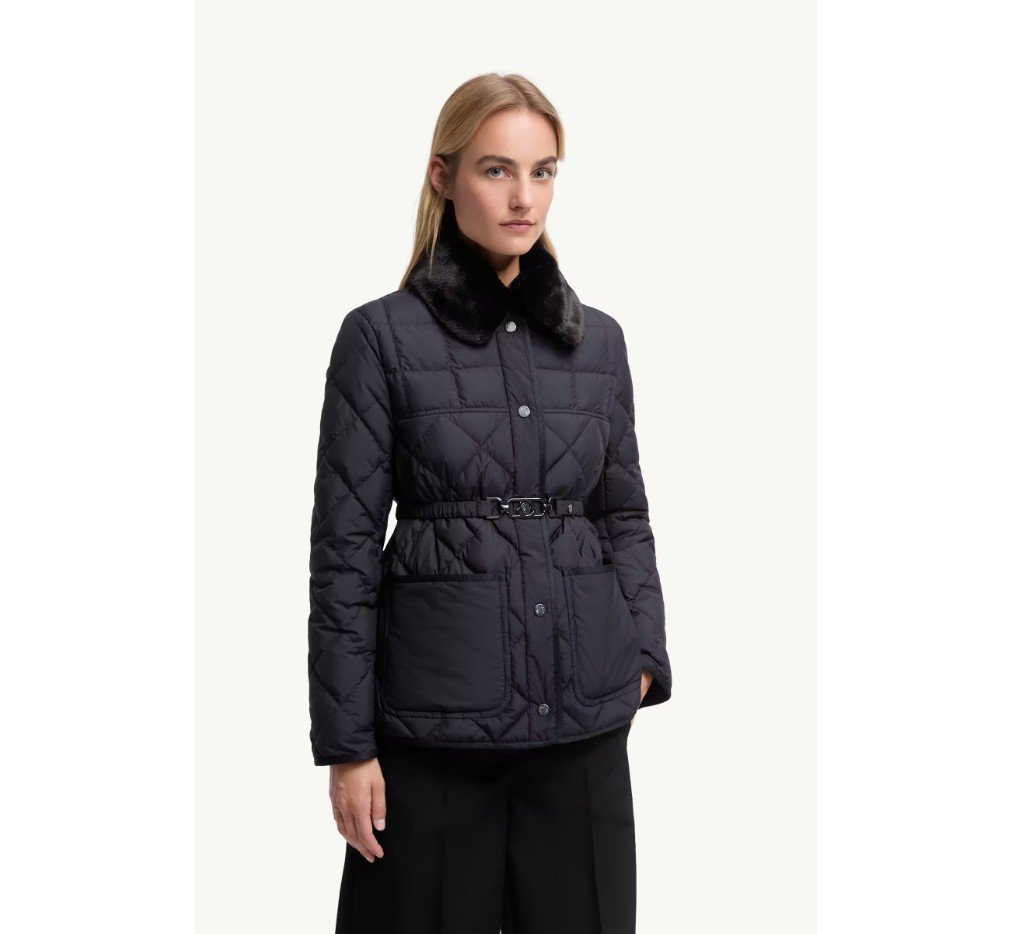 몽클레르 시그네 다이아몬드 퀼팅 숏 다운 재킷 K20931A0015654A81778_G - 이미지 3