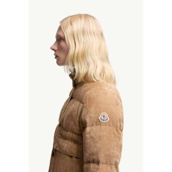 몽클레르 에사츠 브레이디드 트림 코듀로이 숏 다운 재킷 K20931A000215986022C_B