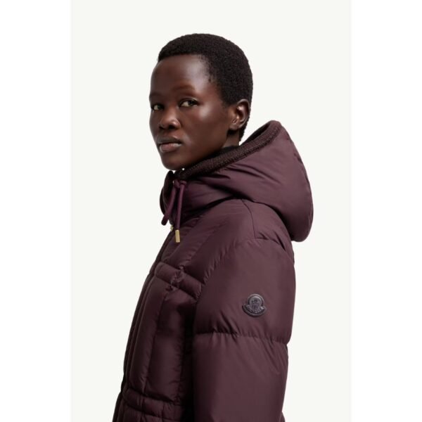 몽클레르 에스톰 버티컬 퀼팅 후드 숏 다운 재킷 K20931A00172597YW458_G