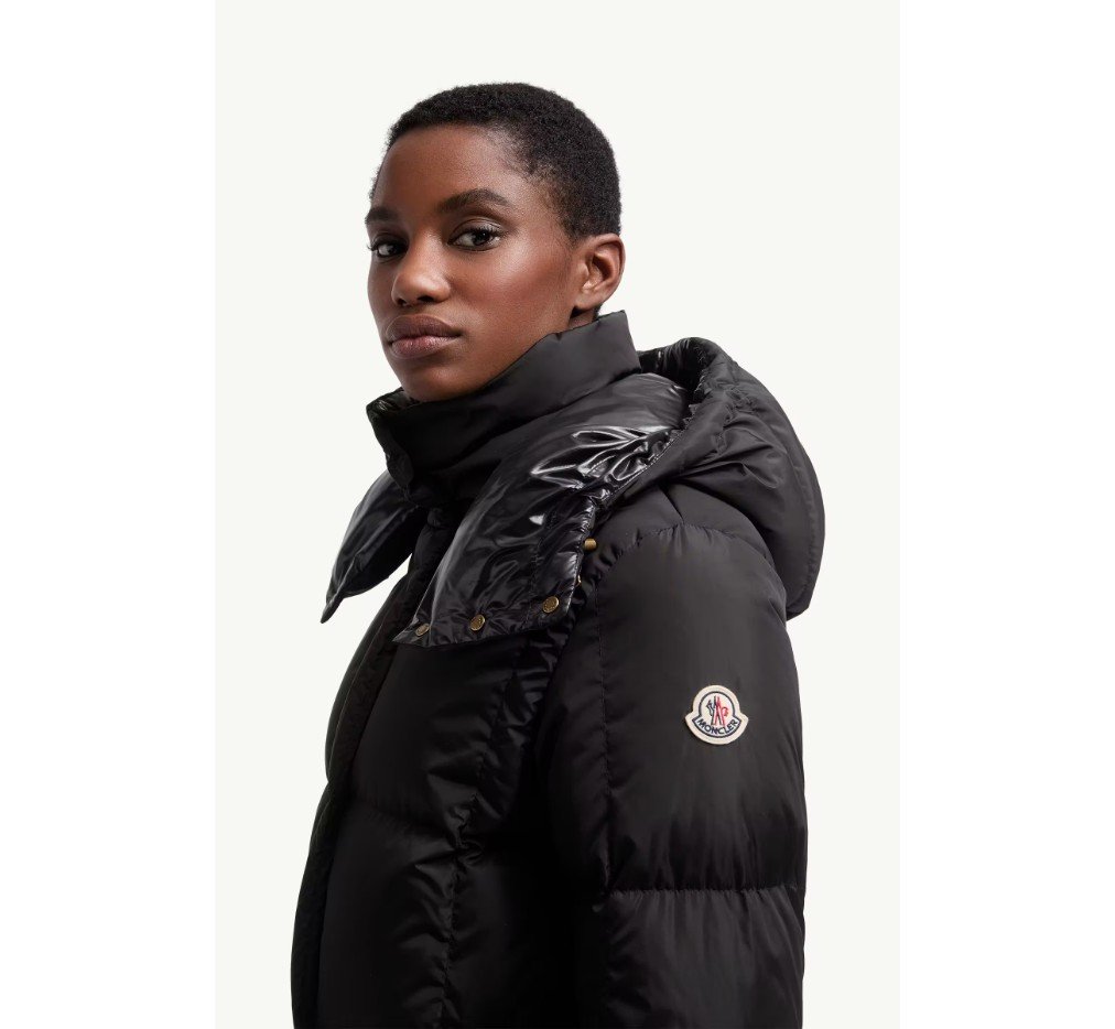 몽클레르 리틀 스퀘어 퀼팅 후드 롱 다운 재킷 K20931C00020539ZD99B_B