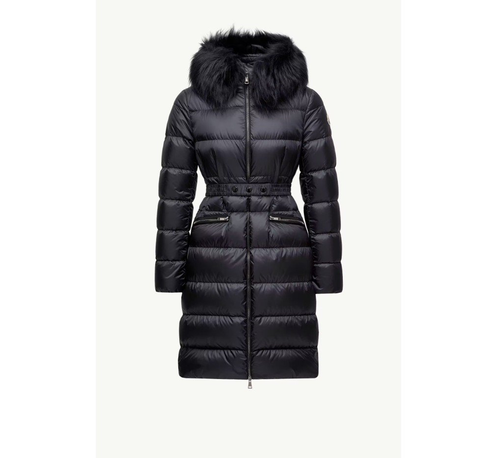 몽클레르 보에딕 후드 시어링 트리밍 롱 다운 재킷 K20931C00015595FE999_H - 이미지 2