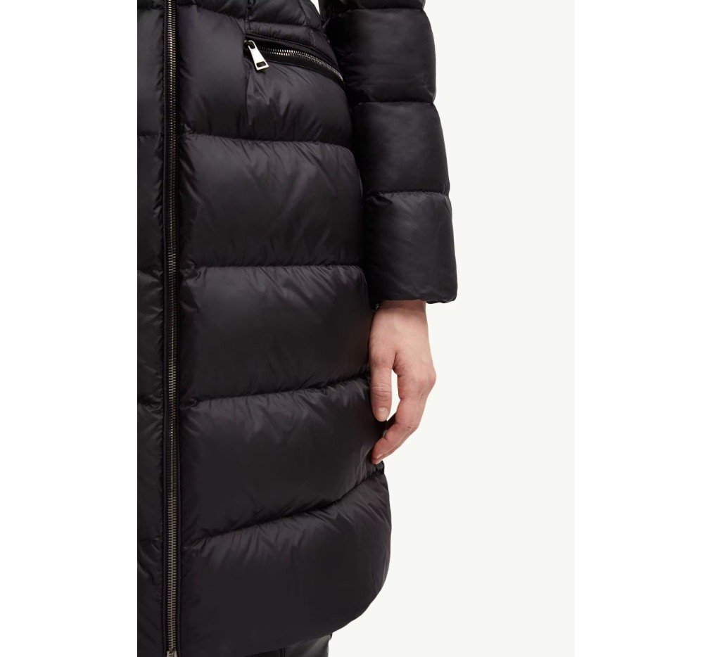 몽클레르 보에딕 후드 시어링 트리밍 롱 다운 재킷 K20931C00015595FE999_H - 이미지 7