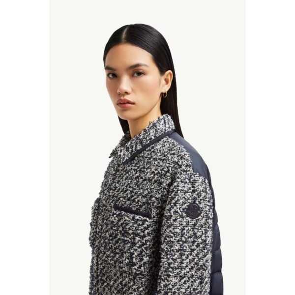 몽클레르 트위드 다운 셔츠 재킷 K10932F00009598DVF70_G