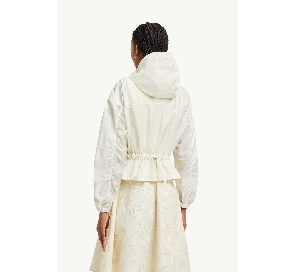 몽클레르 커튼 후드 페플럼 재킷 K10931A00172539ZD034_H - 이미지 4