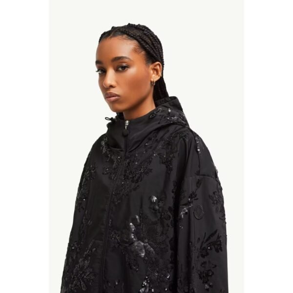 몽클레르 랜달 스팽글 자수 후드 재킷 K10931A00154598H3999_G