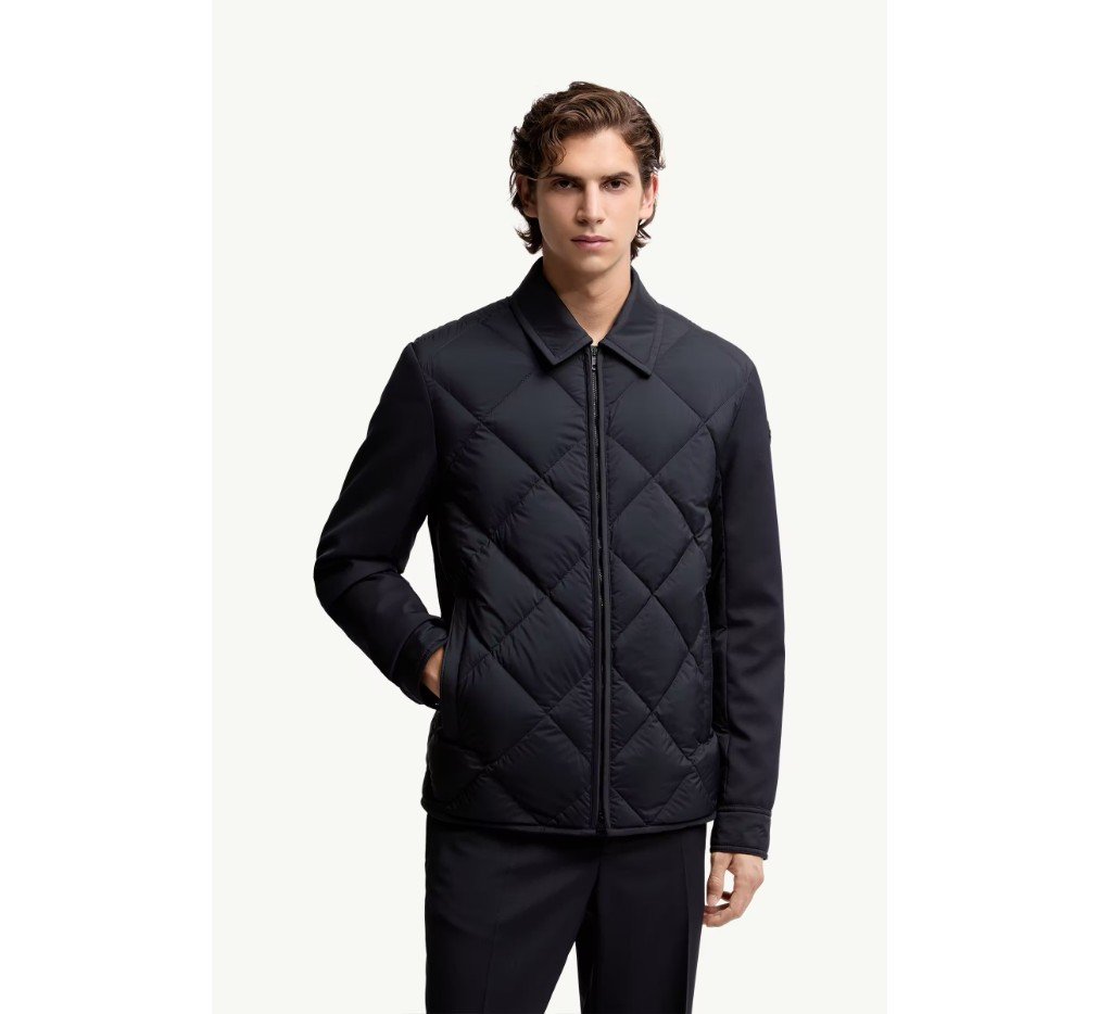 몽클레르 에귀유 다이아몬드 퀼팅 다운 셔츠 재킷 K20911G00012597YD776_B - 이미지 3