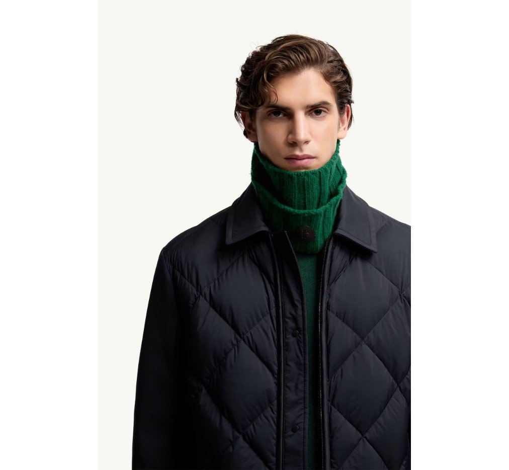 몽클레르 에귀유 다이아몬드 퀼팅 다운 셔츠 재킷 K20911G00012597YD776_B - 이미지 5