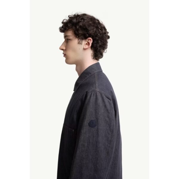 몽클레르 오르모이 데님 다운 셔츠 재킷 K20911G000015984S77A_H