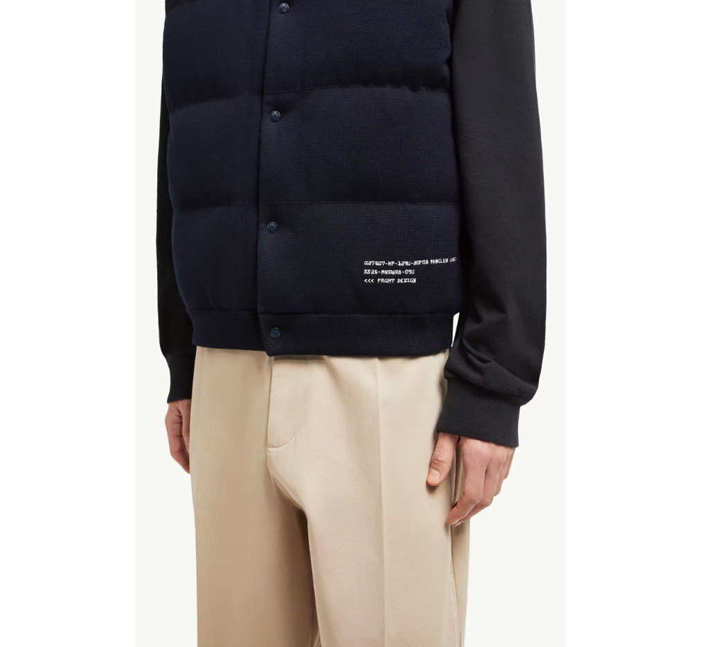 몽클레르 Moncler x FRGMT 코튼 다운 질레 K109U9I00001M1367742_H - 이미지 5