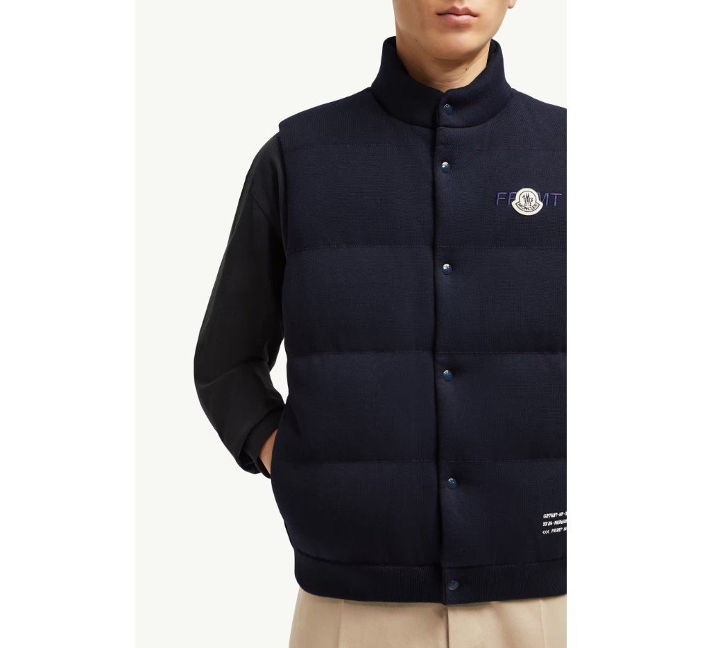 몽클레르 Moncler x FRGMT 코튼 다운 질레 K109U9I00001M1367742_H - 이미지 7