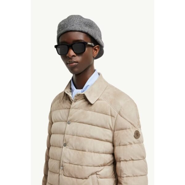 몽클레르 에탈 스웨이드 다운 셔츠 재킷 K10911G00017M579422E_H