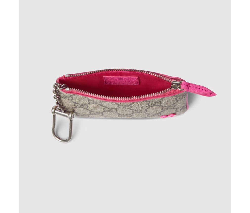 구찌 바이컬러 키 파우치 820666FACQC9860 - 이미지 2