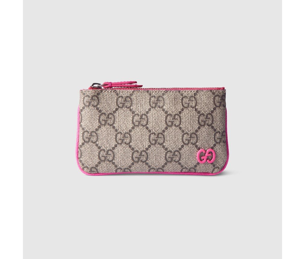 구찌 바이컬러 키 파우치 820666FACQC9860 - 이미지 4