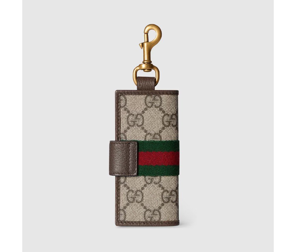 구찌 후크 잠금 장치가 있는 오피디아 키 케이스 834272FAEOI9746 - 이미지 4