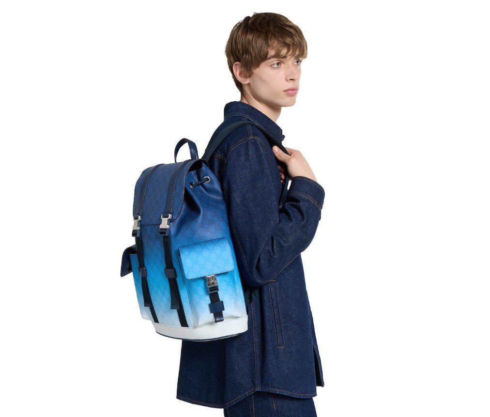 구찌 GUCCI CHROMA 라지 백팩 792080FAERT8474 - 이미지 3